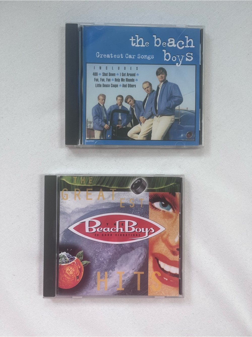 The Beach Boys Greatest Hits CD Set - Blue & Multicolor Covers